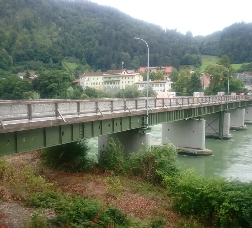 Multidisciplinary investigations of a steel-concrete composite bridge